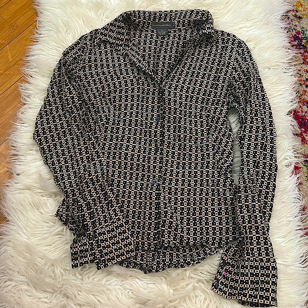 Vintage Banana Republic blouse.